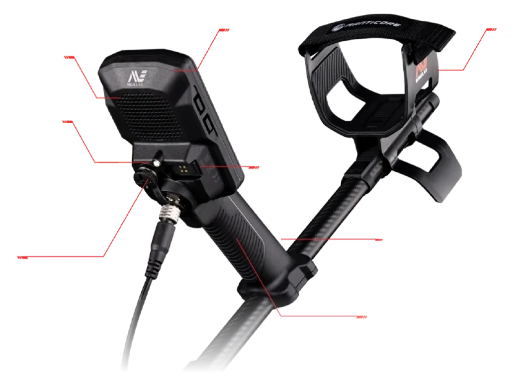 Çorum Minelab Manticore - Kontrol paneli